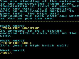 Screen from Rhyme Cryme