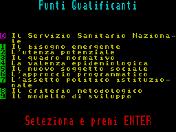 Screen from Riforma Sanitaria