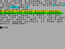 Screen from The Rifts of Time