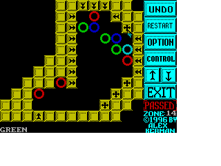 Screen from Rings of The Magic