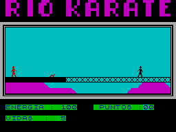 Screen from Rio Karate