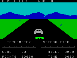 Screen from Road Racer