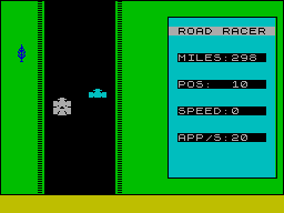 Screen from Road Racer