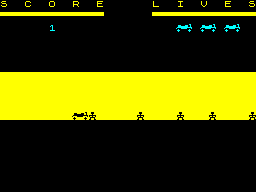 Screen from Road Racer