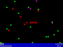 Screen from Robotron