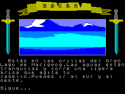 Screen from Rochn, la Era de las Espadas