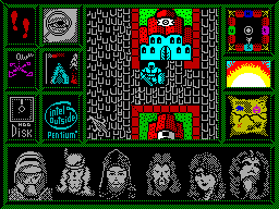 Screen from Role Playing Game