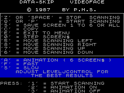 Screen from Romantic Robot Videoface