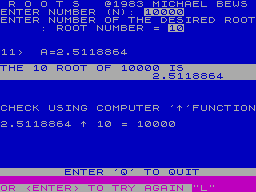 Screen from Roots