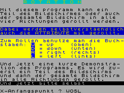 Screen from Rotation