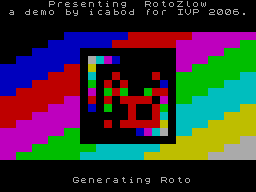Screen from RotoZlow