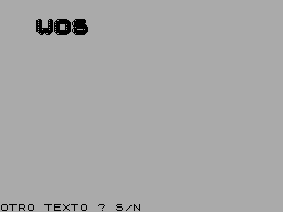Screen from Rotulos
