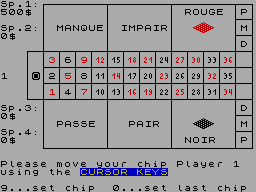 Screen from Roulette