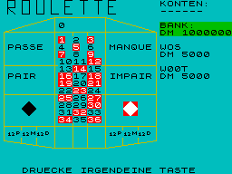 Screen from Roulette