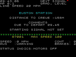 Screen from Royal Scot