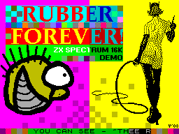 Screen from Rubber Forever!!