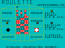 Screen from Rulett