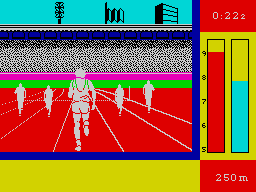 Screen from Run for Gold
