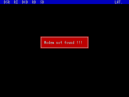 Screen from S-Terminal