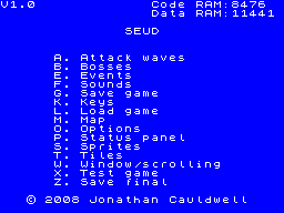 Screen from S.E.U.D.