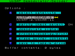 Screen from SUDD