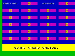 Screen from SUperquiz 2