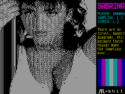Screen from Sabrina Demo 2