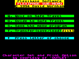 Screen from Safe Travel