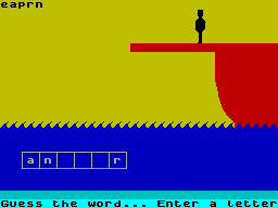 Screen from Sailor Sam