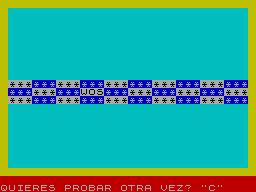 Screen from Salto de Caballo