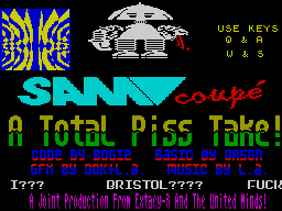 Screen from Sam Coupe - A Total Piss Take