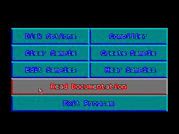 Screen from Sample Studio