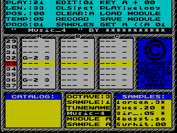 Screen from Sampler