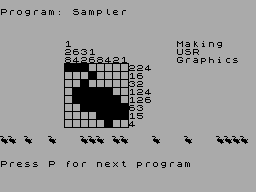 Screen from Sampler
