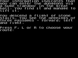 Screen from Santa! The Adventure