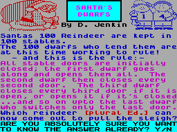Screen from Santa's Dwarfs