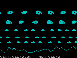 Screen from Saturn Lander