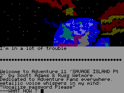 Screen from Savage Island 2