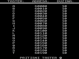 Screen from Scaner