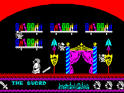 Screen from Sceptre of Bagdad