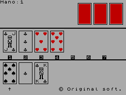 Screen from La Scopa