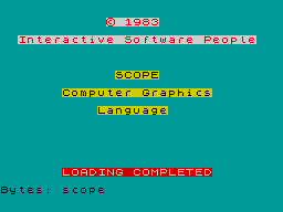 Screen from Scope
