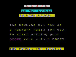 Screen from Scope II