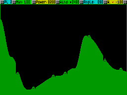 Screen from The Scorched Earth