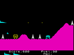 Screen from Scramble