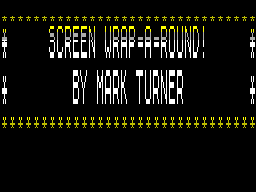 Screen from Screen Wrap-A-Round
