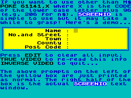 Screen from Screenio