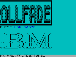 Screen from Scrollfade