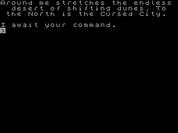 Screen from The Sealed City