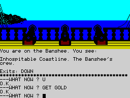 Screen from Seas of Blood